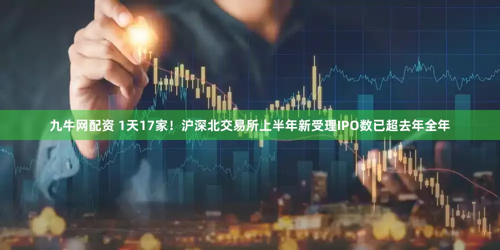 九牛网配资 1天17家！沪深北交易所上半年新受理IPO数已超去年全年
